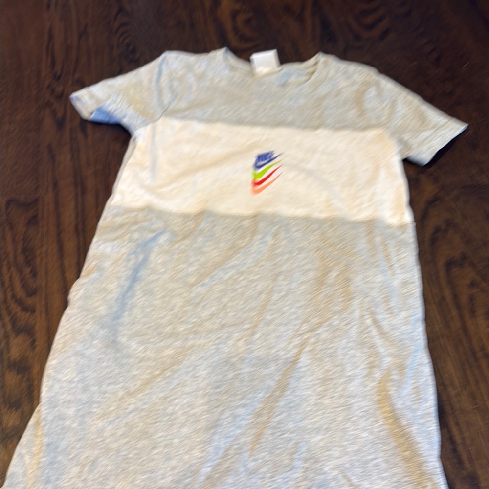 Nike T-Shirt dress with Colorful Logo